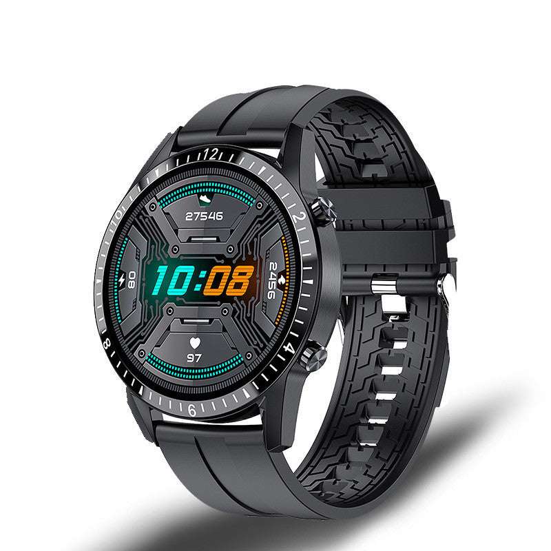 Jam Tangan Pintar Multifungsi - Panggilan Bluetooth, Pedometer, Deteksi Tekanan Darah & Detak Jantung, Tahan Ai