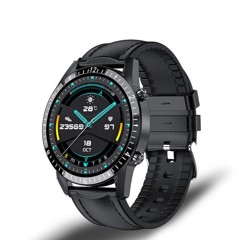 Jam Tangan Pintar Multifungsi - Panggilan Bluetooth, Pedometer, Deteksi Tekanan Darah & Detak Jantung, Tahan Ai