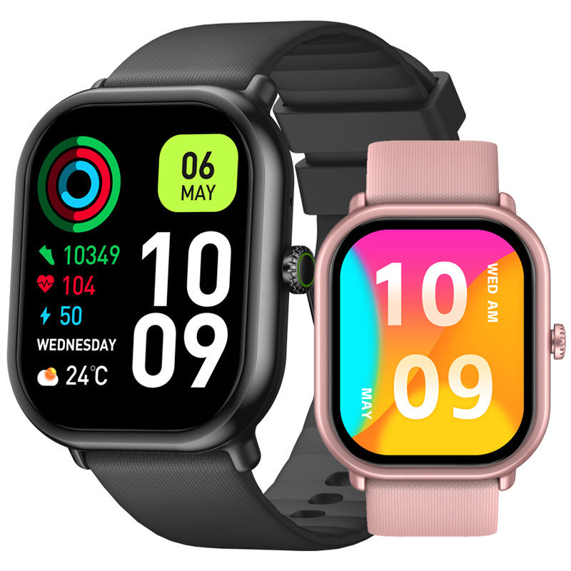 Smartwatch Bluetooth Calling, Monitor Kesehatan, Layar AMOLED Stylish