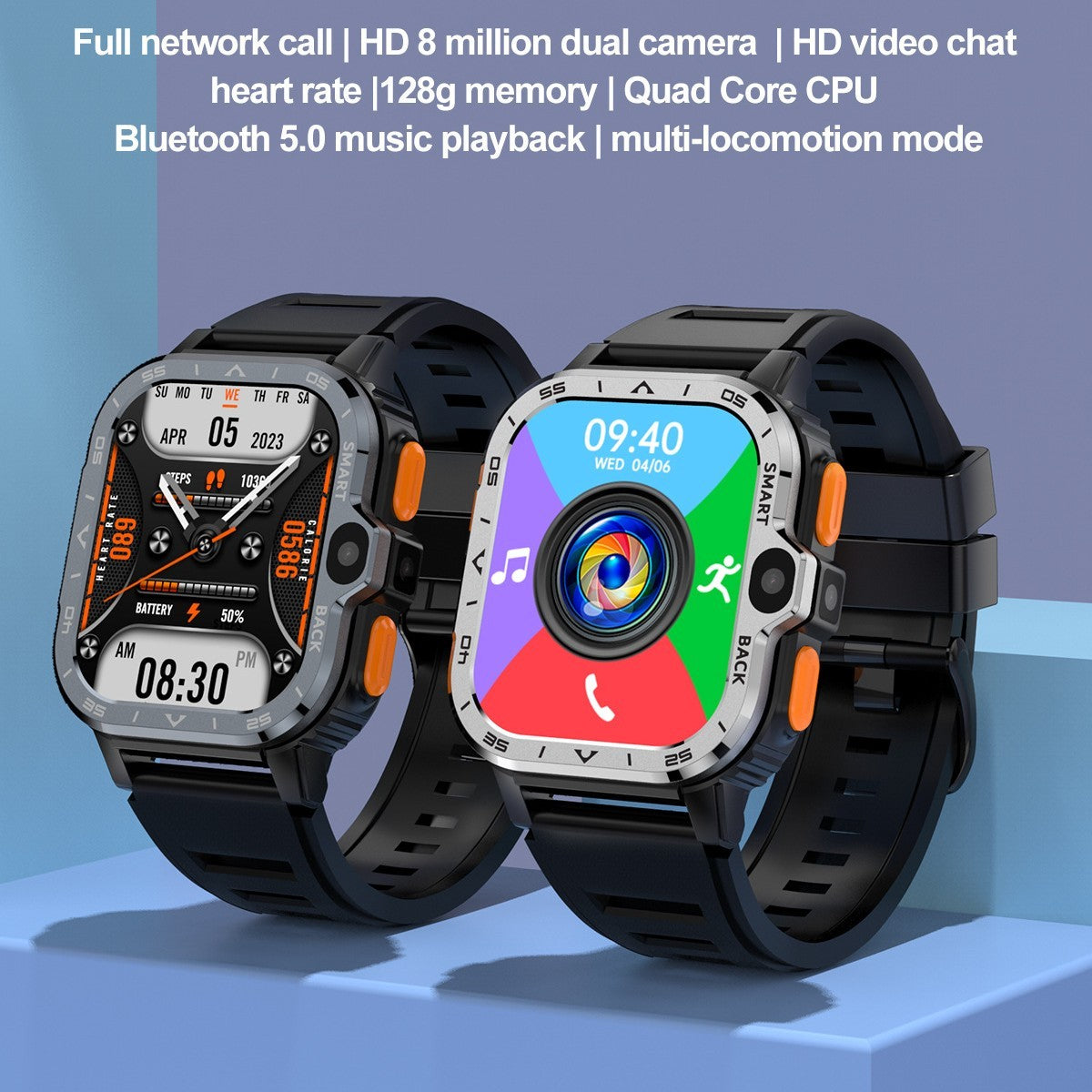 Smartwatch Android Pelajar Lengkap Bluetooth NFC Kamera dan Internet