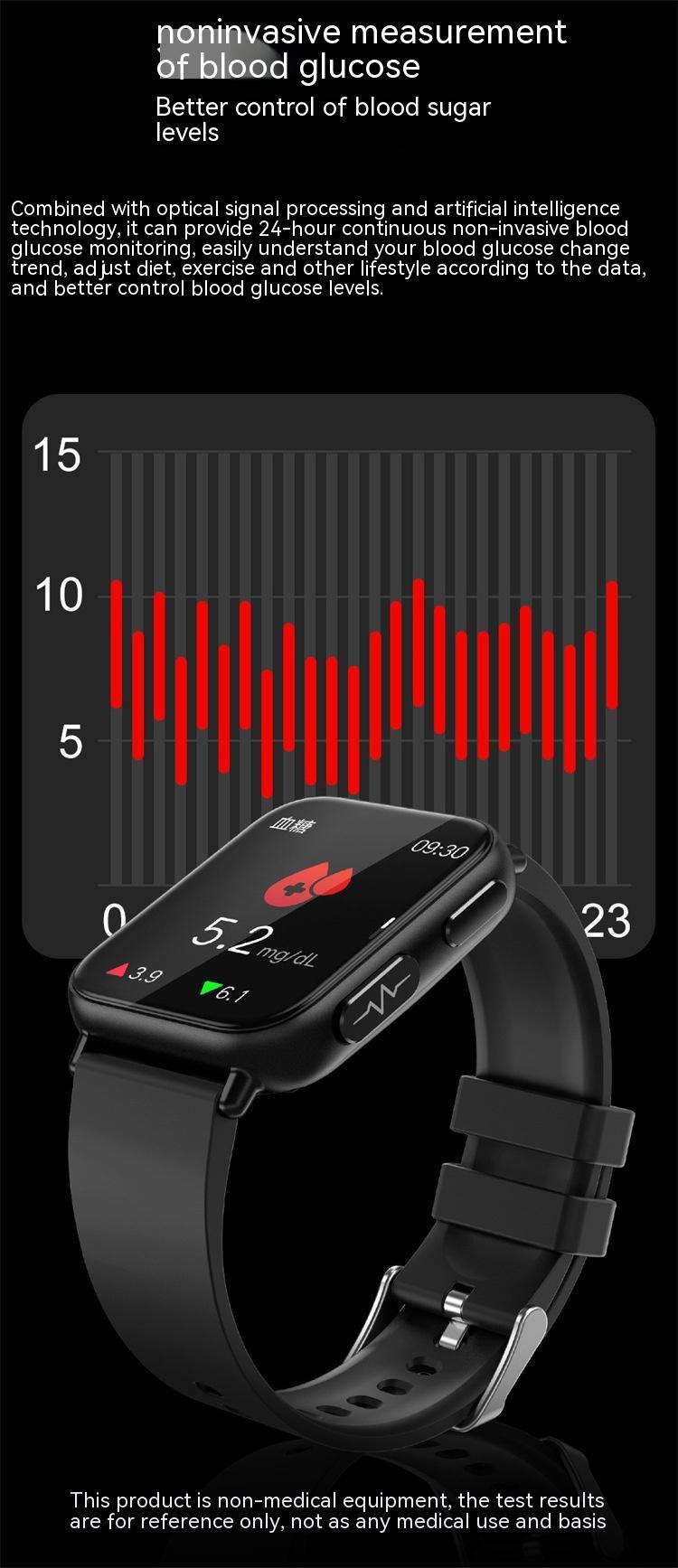 TK10 Smart Bracelet – Gelang Pemantau Gula Darah Non-Invasif