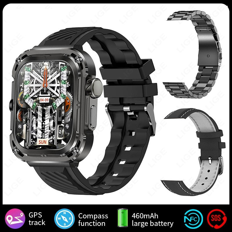 Smartwatch Layar Besar Multifungsi Pemantau Kesehatan Outdoor Terbaik 2025