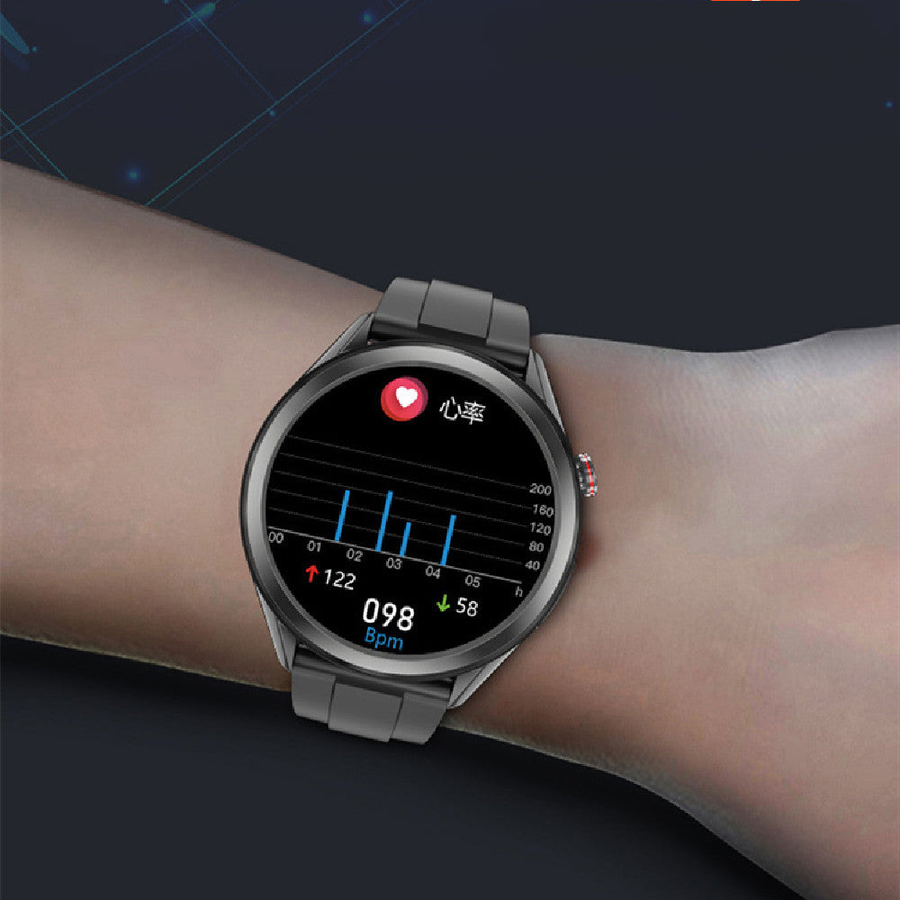 Smartwatch Pengukur Suhu Tubuh ECG Multifungsi untuk Semua Usia