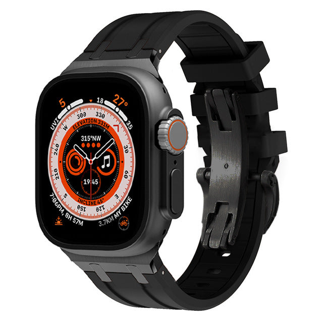 Tali Jam Silikon Premium Apple Watch Gesper Kupu-Kupu Terbaru