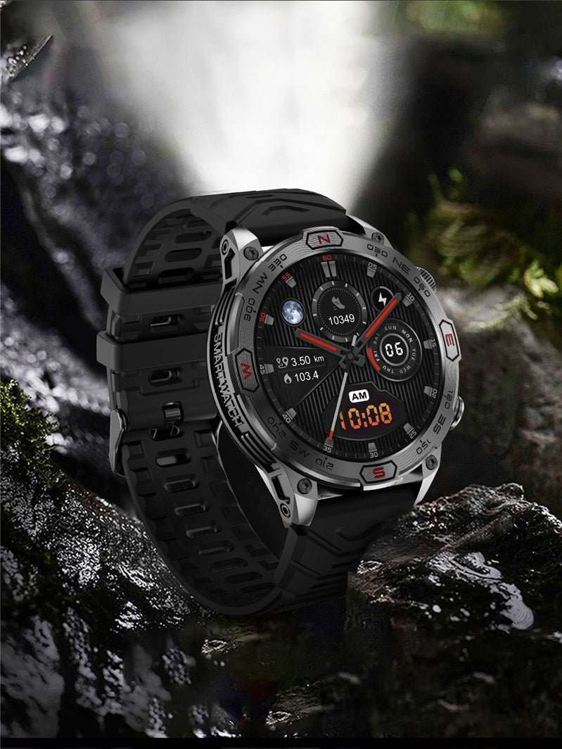 Fungsi panggilan Bluetooth smartwatch sport pria