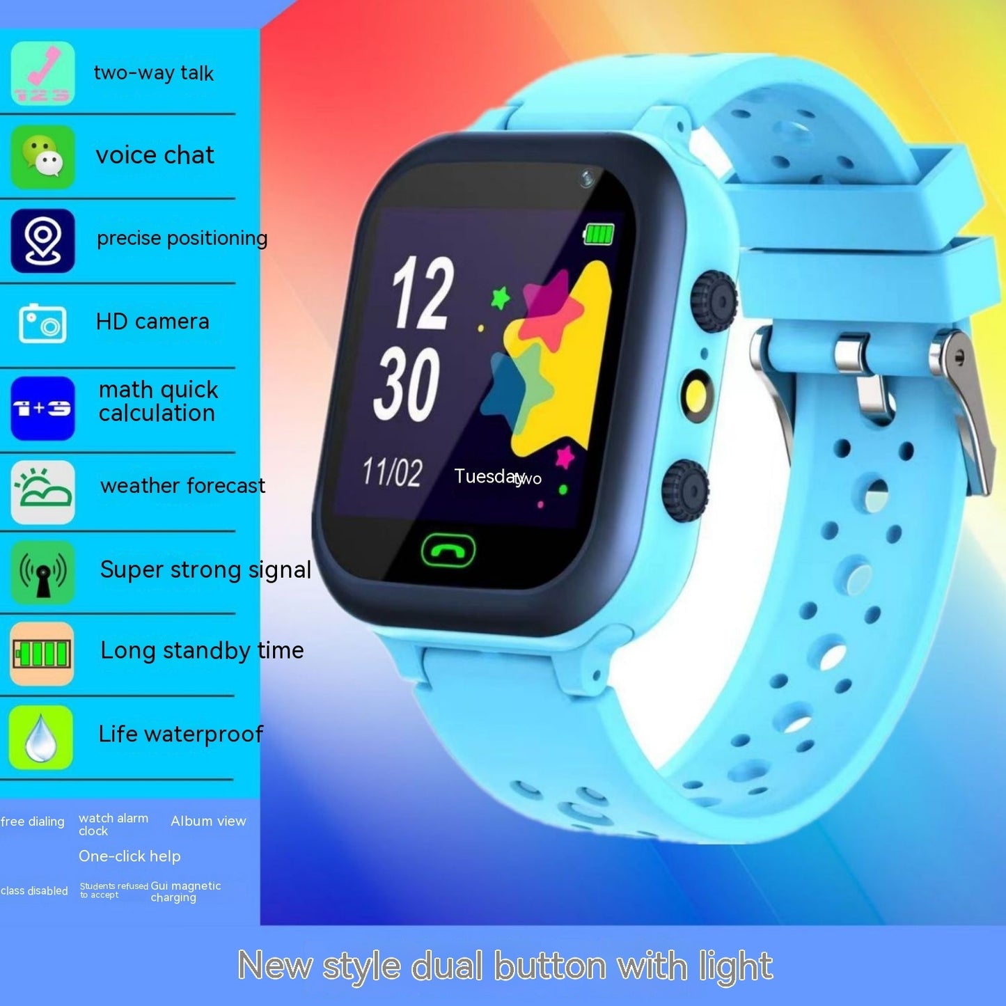 Jam pintar anak Q15 smartwatch canggih dan aman