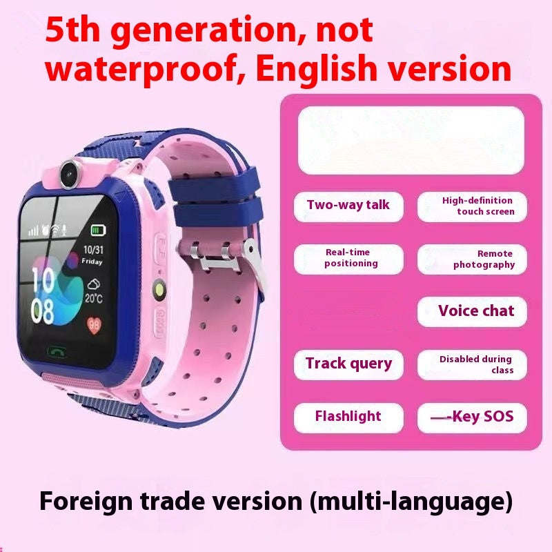 Jam pintar anak dengan kamera untuk tangkap momen