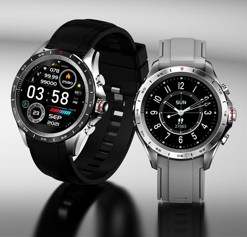 Jam tangan pintar dengan desain ergonomis modern