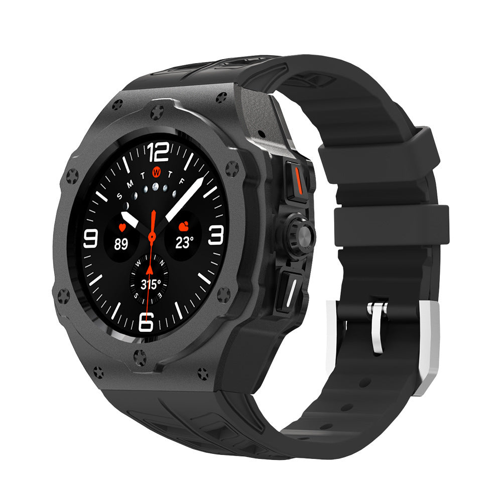 Layar AMOLED Smartwatch 9 Pro dengan sentuhan halus