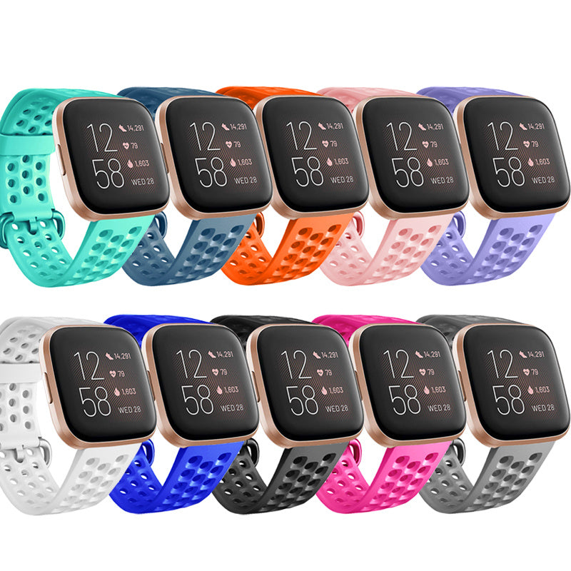 Layar smartwatch warna-warni dan tombol sentuh halus