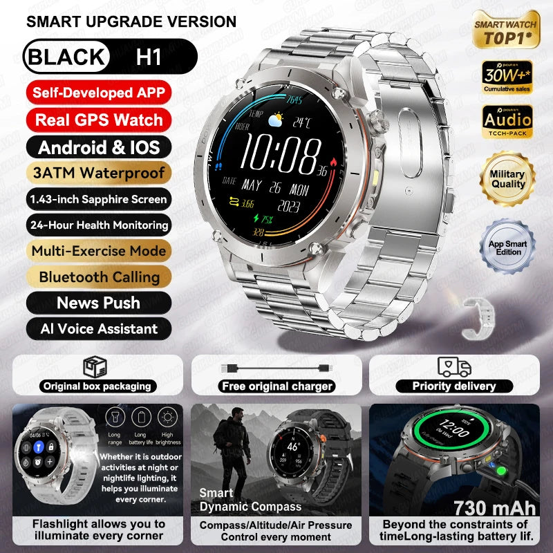 Smartwatch Tangguh & Canggih Ini Dirancang Khusus untuk Pria Sejati