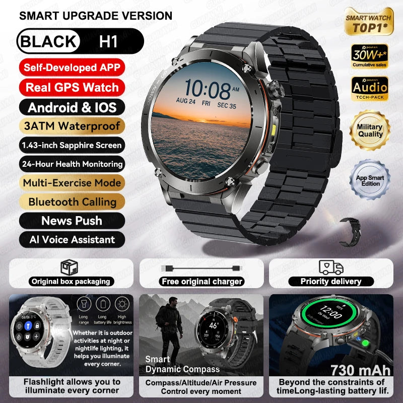 Smartwatch Tangguh & Canggih Ini Dirancang Khusus untuk Pria Sejati