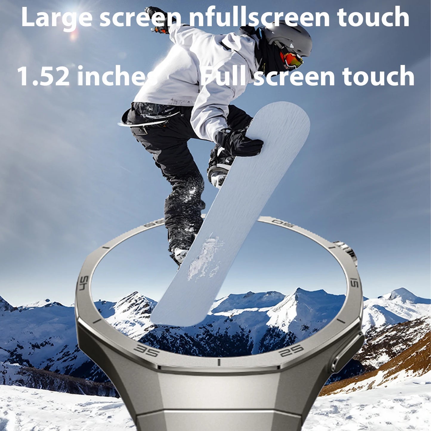Smartwatch GT5 Pro Max AMOLED Bluetooth & Fitness Tracker