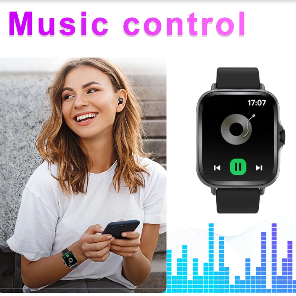 Smartwatch 2025 Layar 1.44” Bluetooth Call Multifungsi