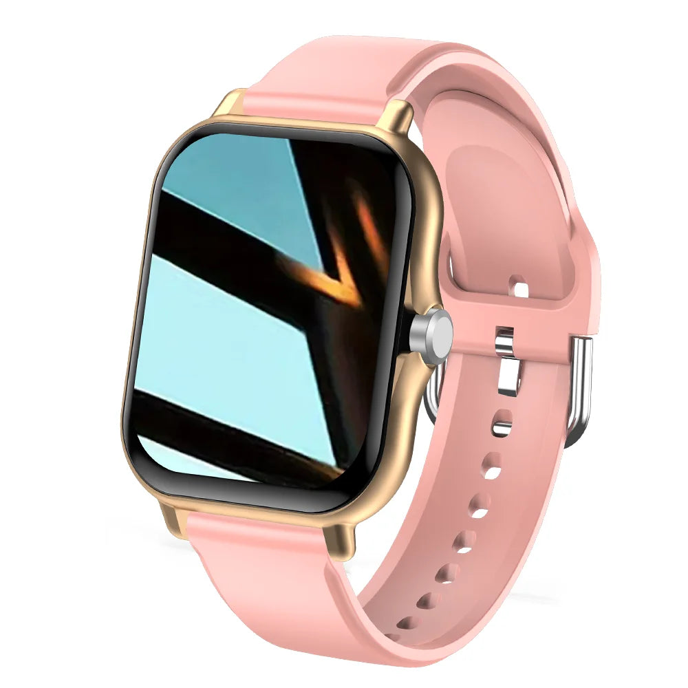 Smartwatch LAXASFIT Bluetooth Call, Fitness & Musik Stylish