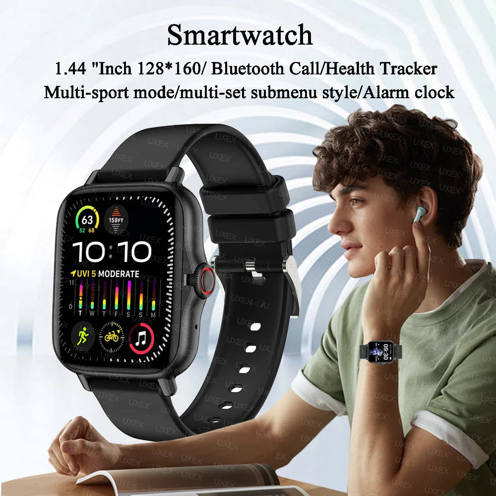 Smartwatch 2025 Layar 1.44” Bluetooth Call Multifungsi