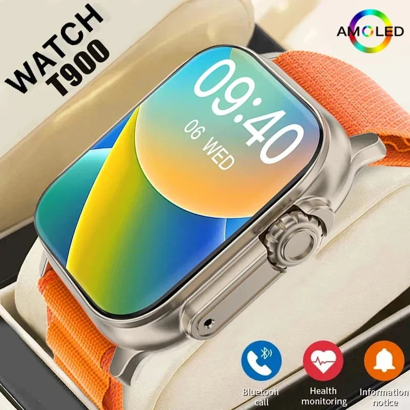 Smartwatch T900 Ultra AMOLED Bluetooth Call & Fitness