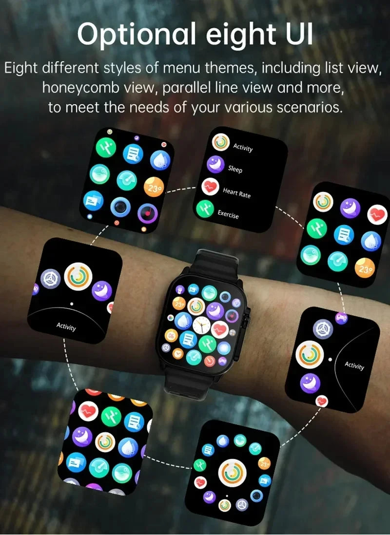 Smartwatch T900 Ultra AMOLED Bluetooth Call & Fitness