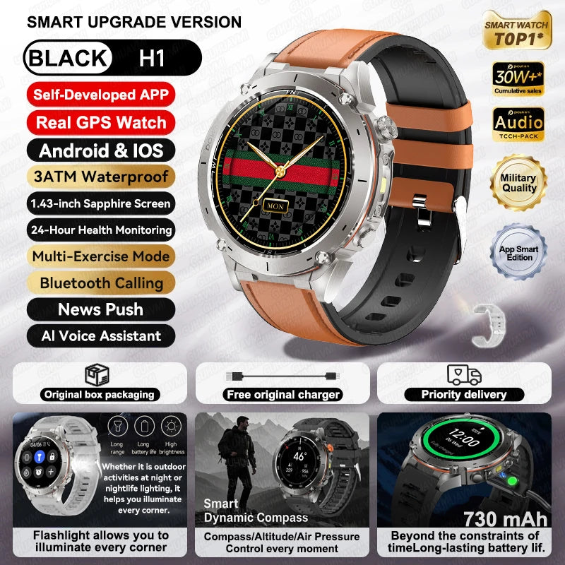 Smartwatch Tangguh & Canggih Ini Dirancang Khusus untuk Pria Sejati