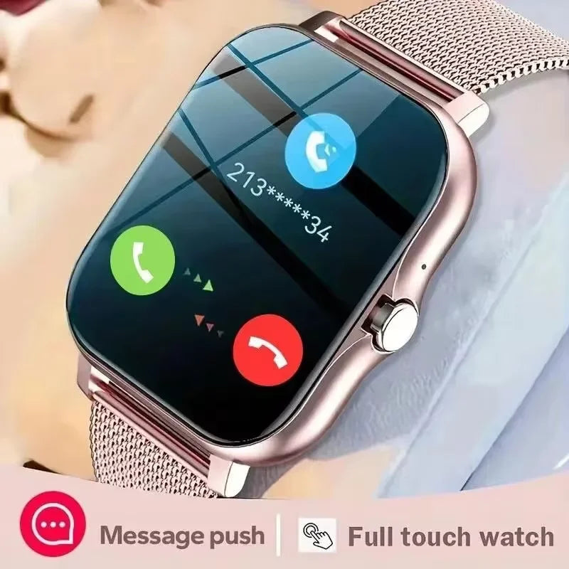 Smartwatch 1.44 Inch dengan Pemantauan Kesehatan dan Panggilan Bluetooth