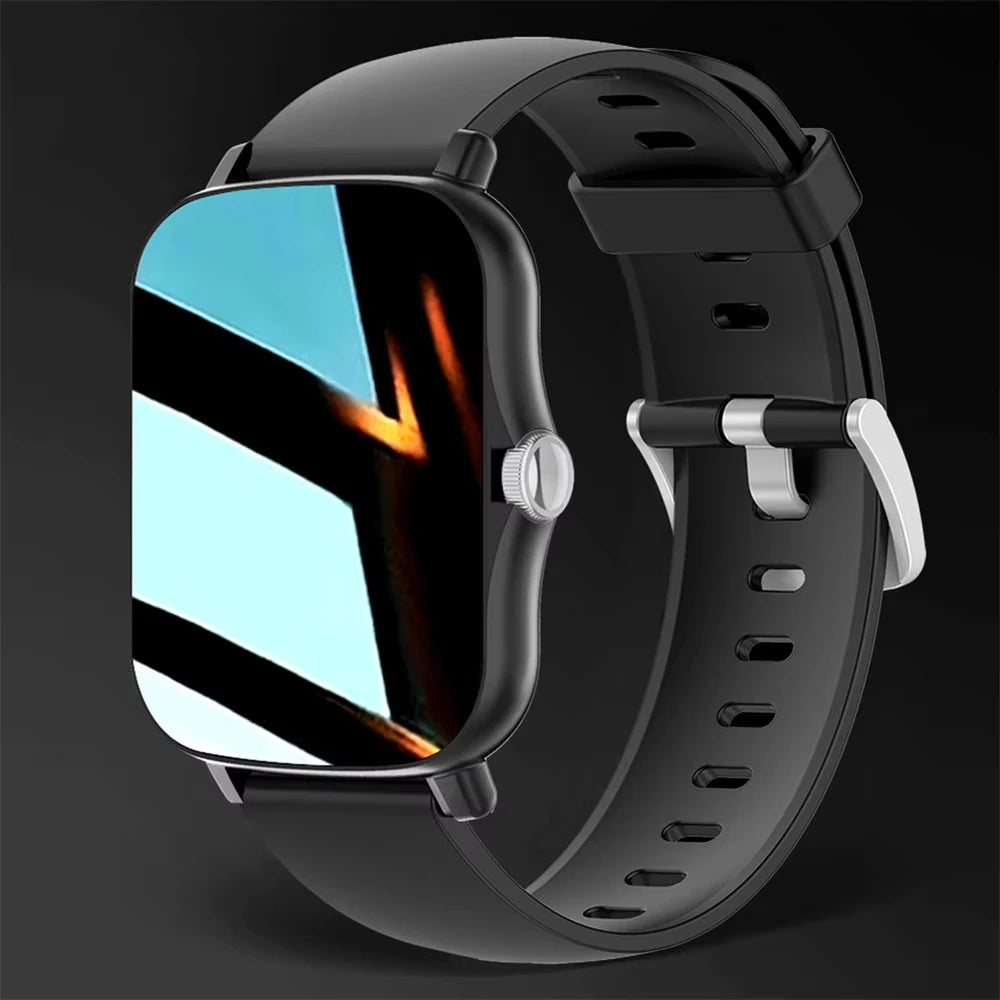 Smartwatch LAXASFIT Bluetooth Call, Fitness & Musik Stylish