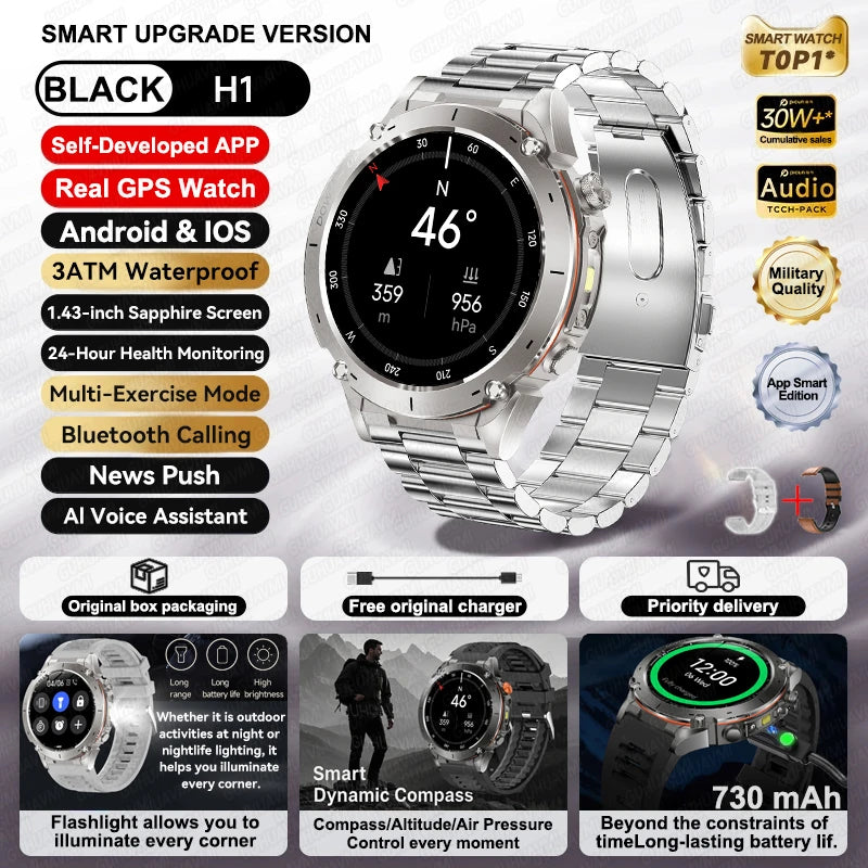 Smartwatch Tangguh & Canggih Ini Dirancang Khusus untuk Pria Sejati