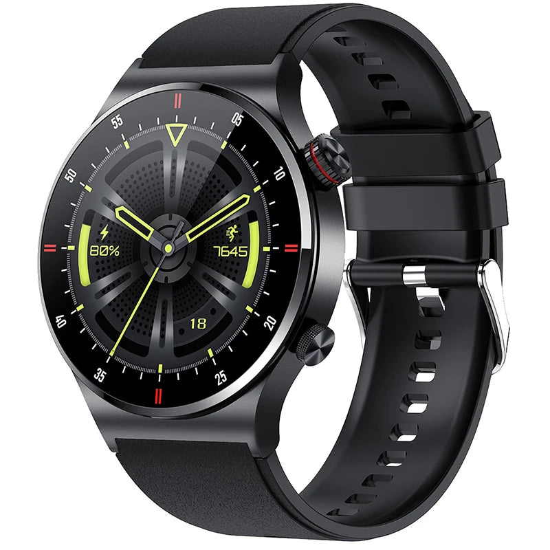 Smartwatch GPS ECG PPG Bluetooth Call untuk Pria 2024 – Smartwatch Olahraga dengan NFC dan Waterproof untuk iOS & Android