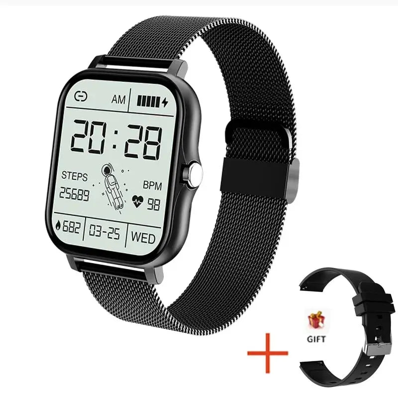 LIGE Smartwatch Unisex β Jam Tangan Digital Bluetooth Panggilan, Fitness & Kesehatan | JamPintar.com
