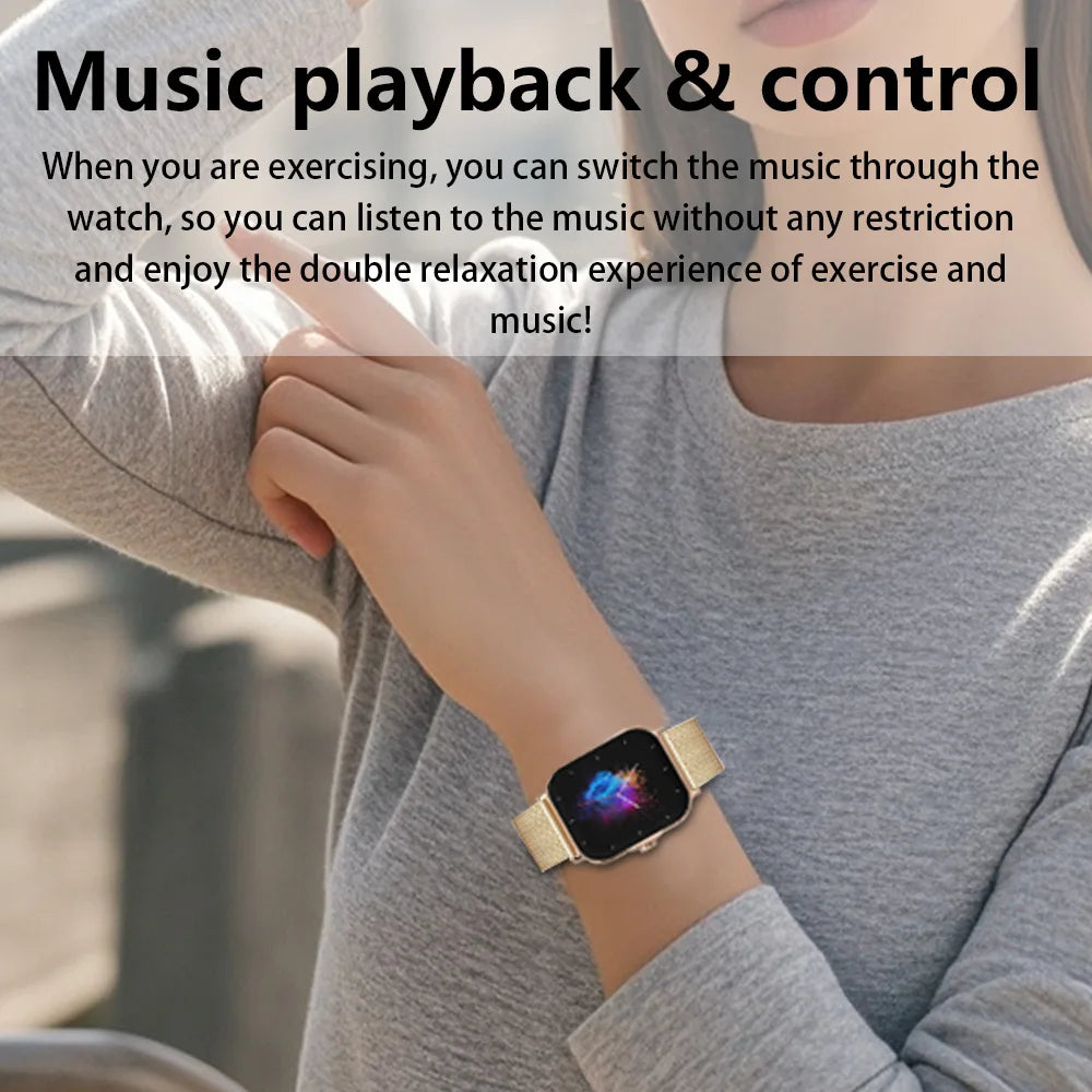 Laxasfit Smartwatch: Fitur Kesehatan Lengkap & Stylish