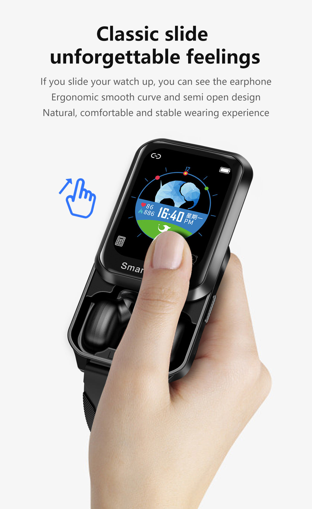 Smart Watch Panggilan Bluetooth Tahan Air