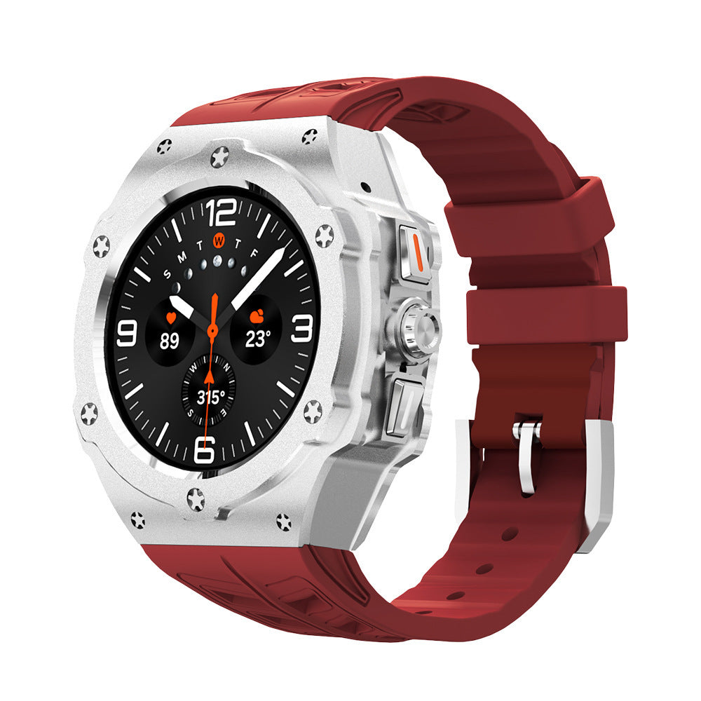 Smartwatch 9 Pro dipakai di pergelangan tangan
