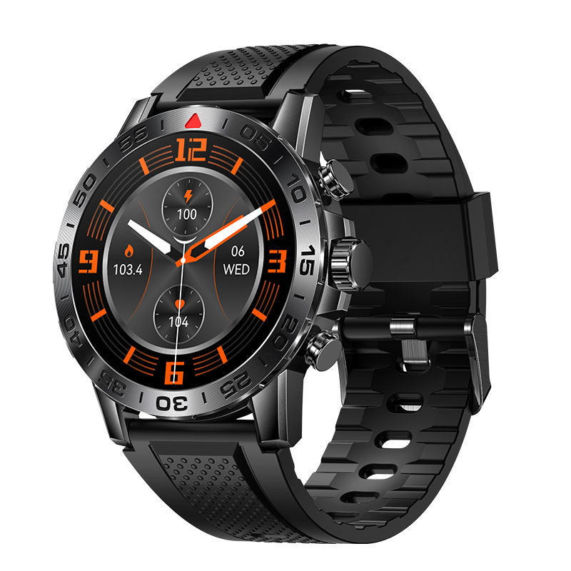 Smartwatch Bluetooth dengan fitur musik dan panggilan hands-free