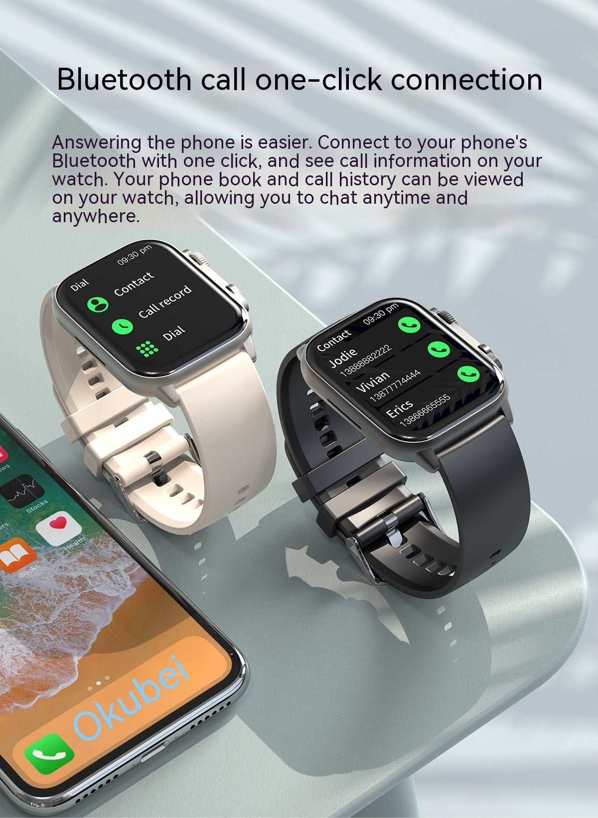 Smartwatch HK95 dengan pengukur suhu tubuh