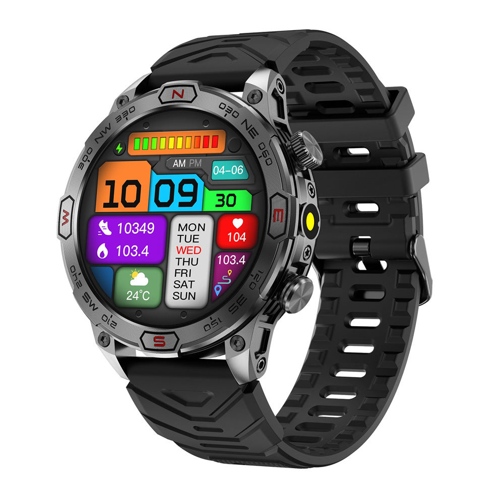 Smartwatch dengan layar AMOLED jernih dan sentuh responsif