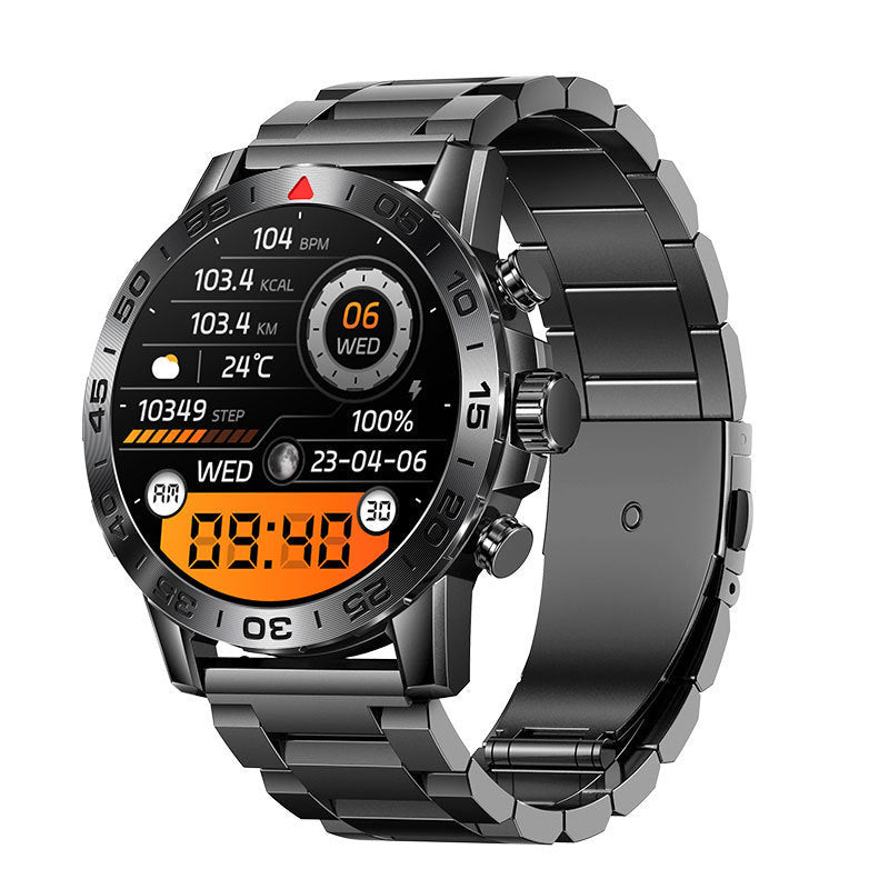 Smartwatch dengan layar warna untuk kontrol panggilan dan musik
