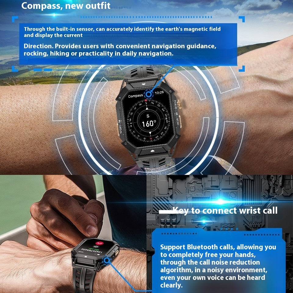 Smartwatch dengan voice assistant responsif dan fitur kesehatan lengkap