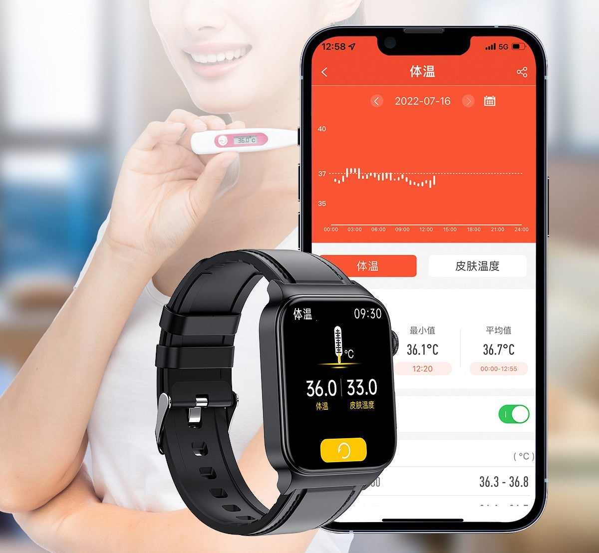 Smartwatch kesehatan dengan fitur ECG untuk pemantauan jantung real-time