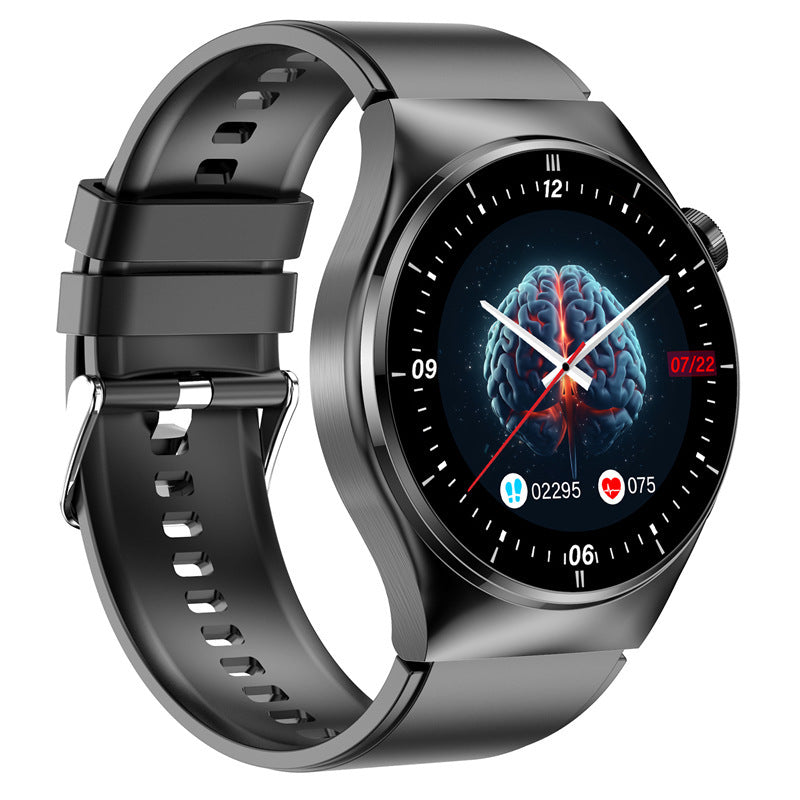 Smartwatch kesehatan dengan fitur kontrol musik