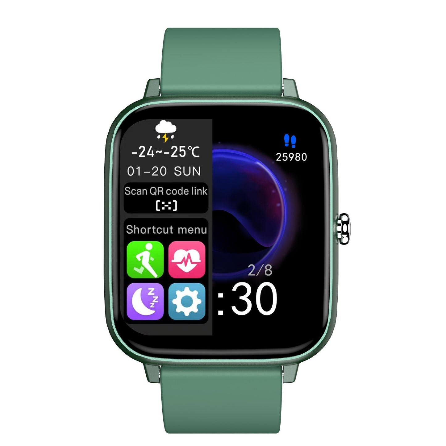 Smartwatch layar sentuh yang dapat terhubung ke semua perangkat HP