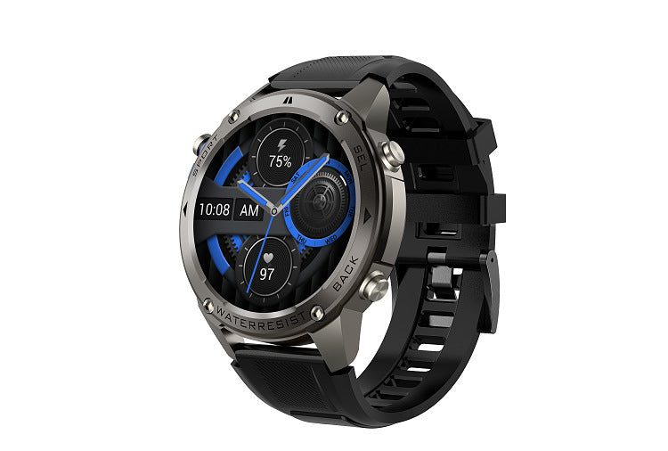 Smartwatch sporty fashion dengan desain maskulin elegan