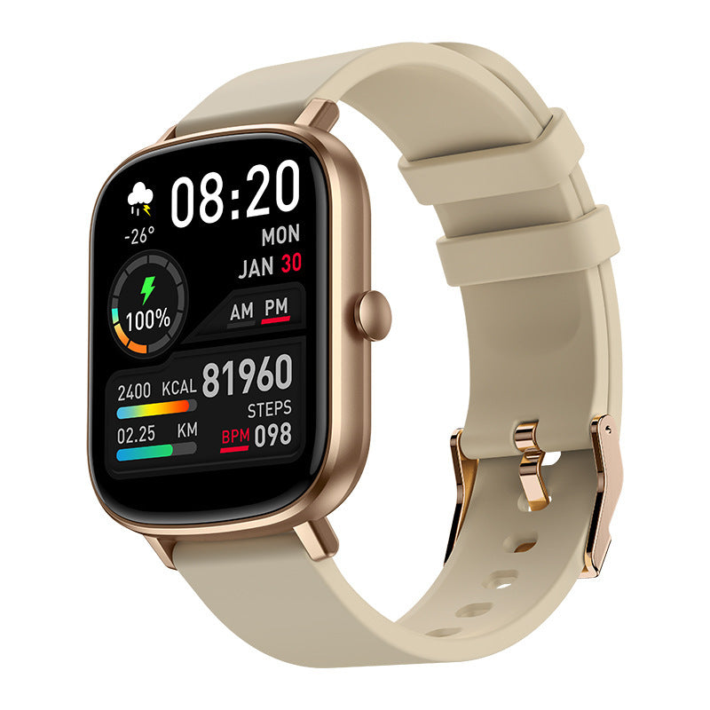 Smartwatch strap silikon nyaman untuk aktivitas luar ruangan