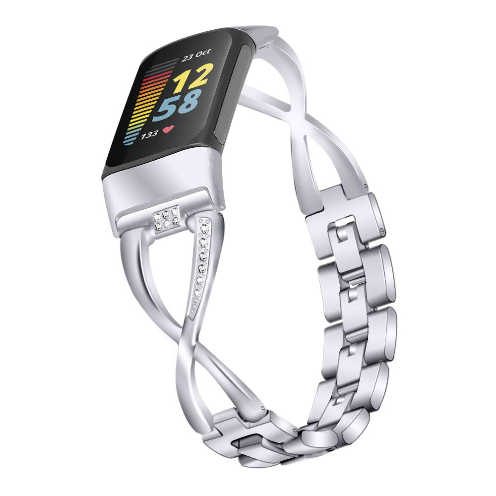 Smartwatch wanita gelang berlian untuk gaya mewah