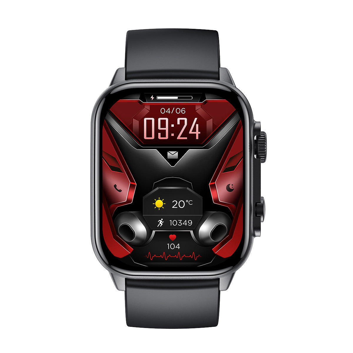 Tampilan belakang smartwatch HK95