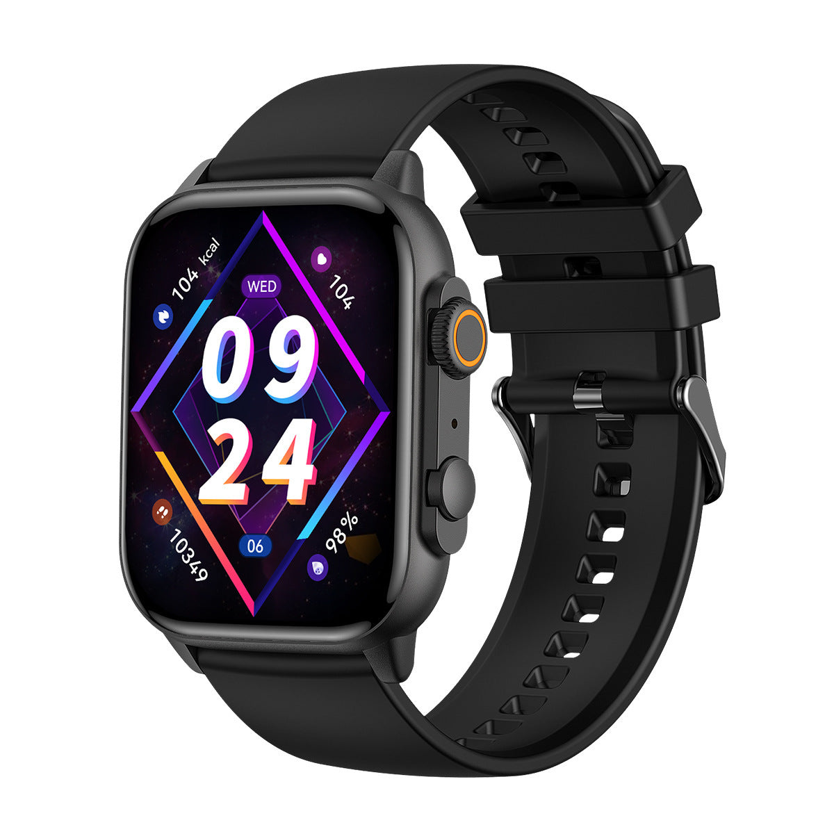 Tampilan samping smartwatch HK95