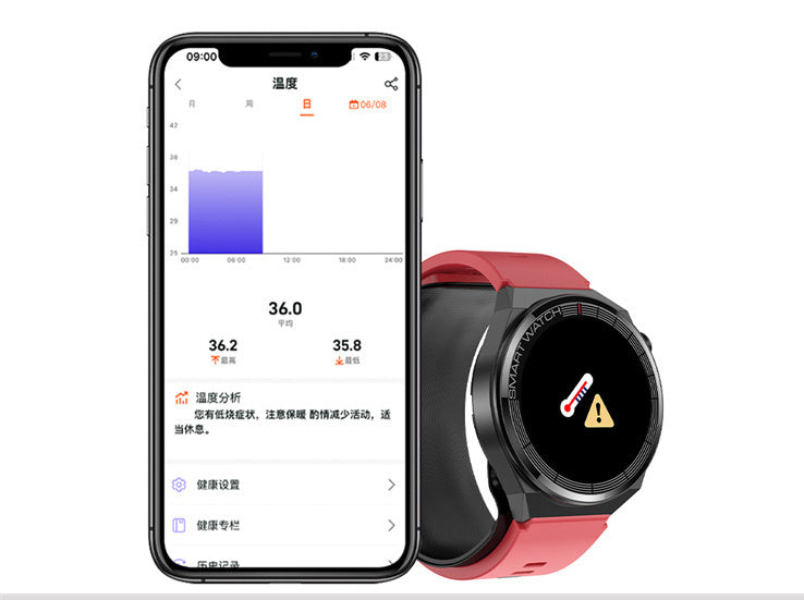 Smartwatch Kesehatan Lengkap Pantau Gula Darah & Jantung Anda