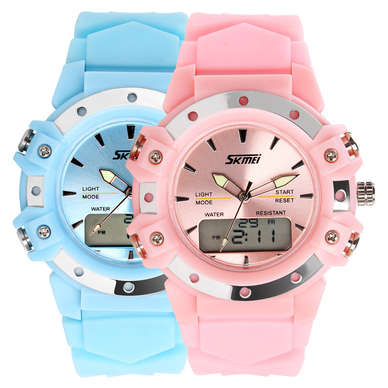 jam tangan SKMEI outdoor anti air warna army green
