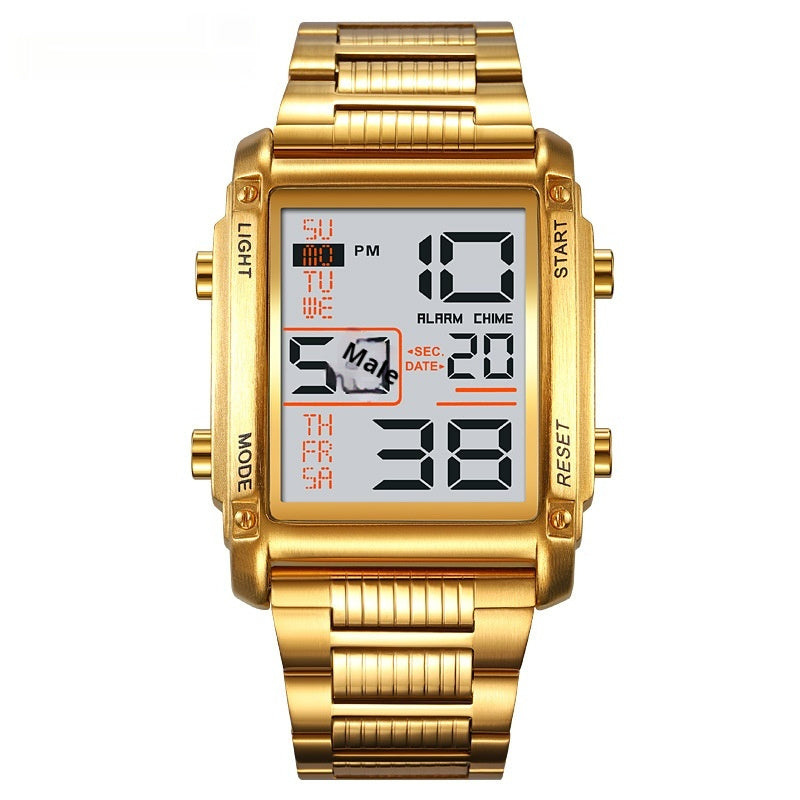 jam tangan skmei pria desain modern dan fungsional