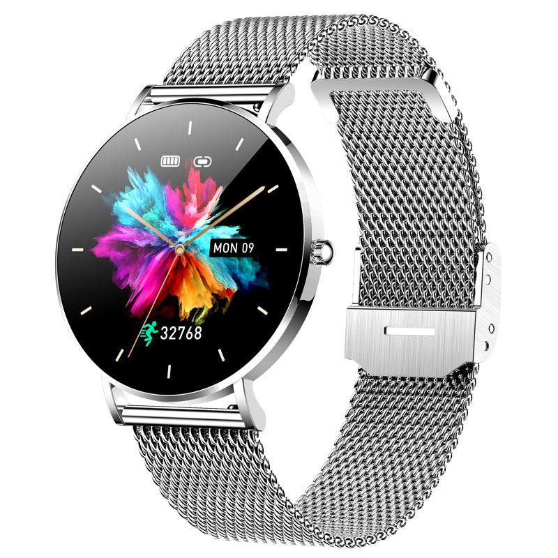 smartwatch bulat dengan desain yang nyaman dipakai sepanjang hari