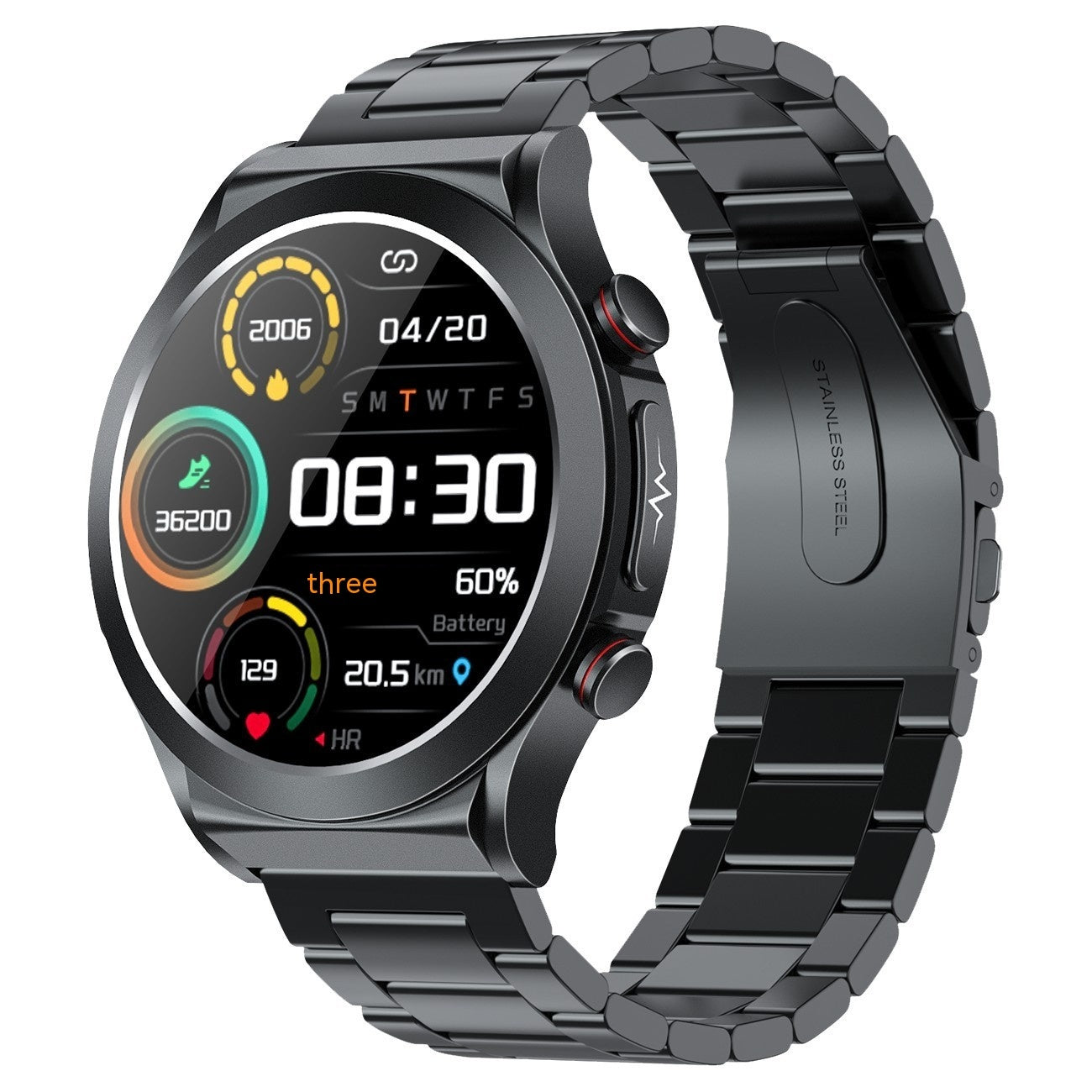 smartwatch paket lengkap dengan charger dan box