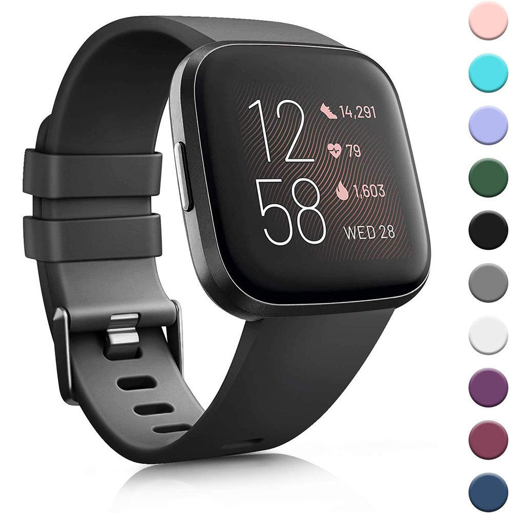 strap smartwatch ringan, elastis, dan nyaman di pergelangan tangan